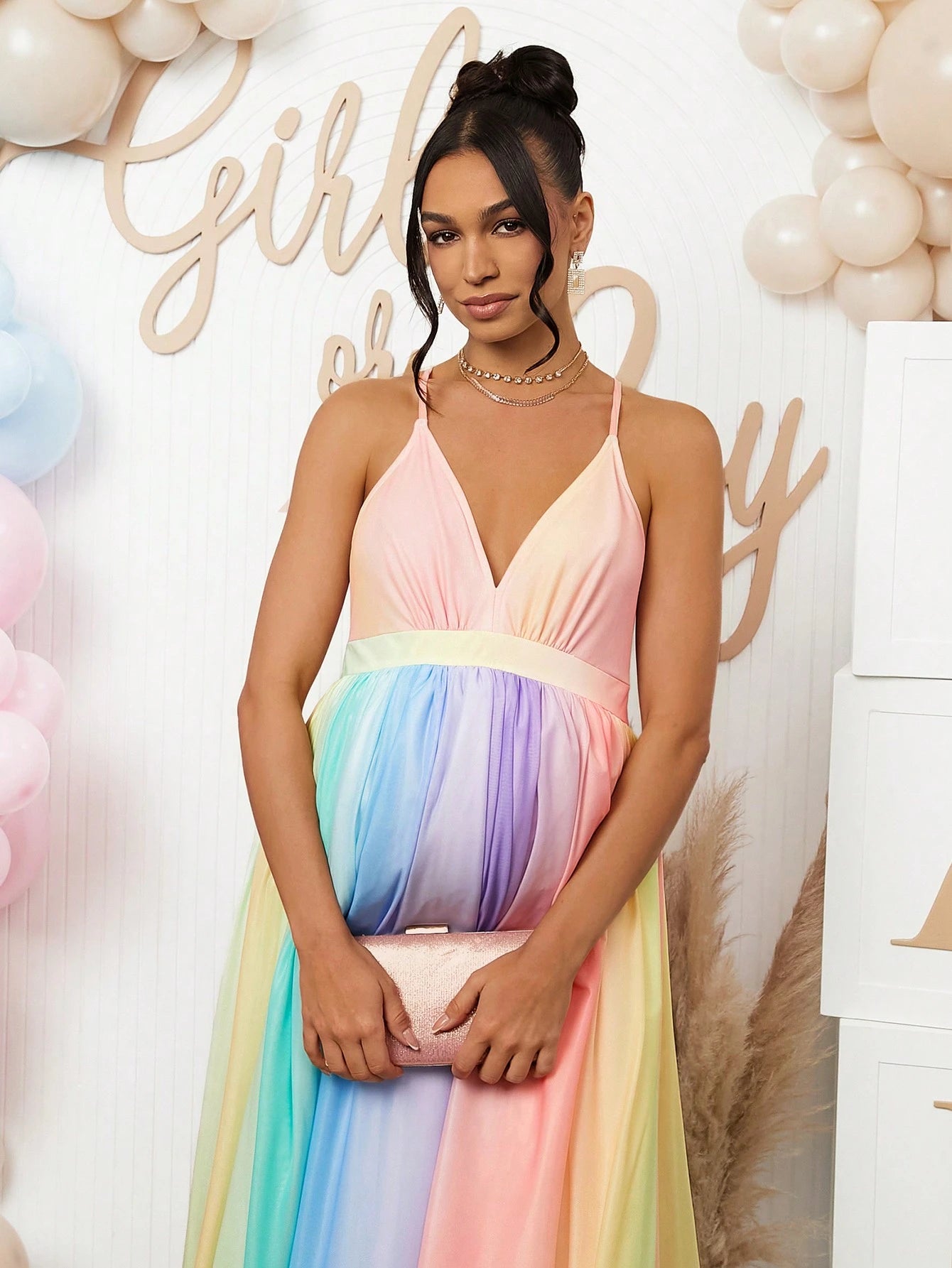 Vestido Gestante Longo – Conforto e Estilo em 1 Peça!