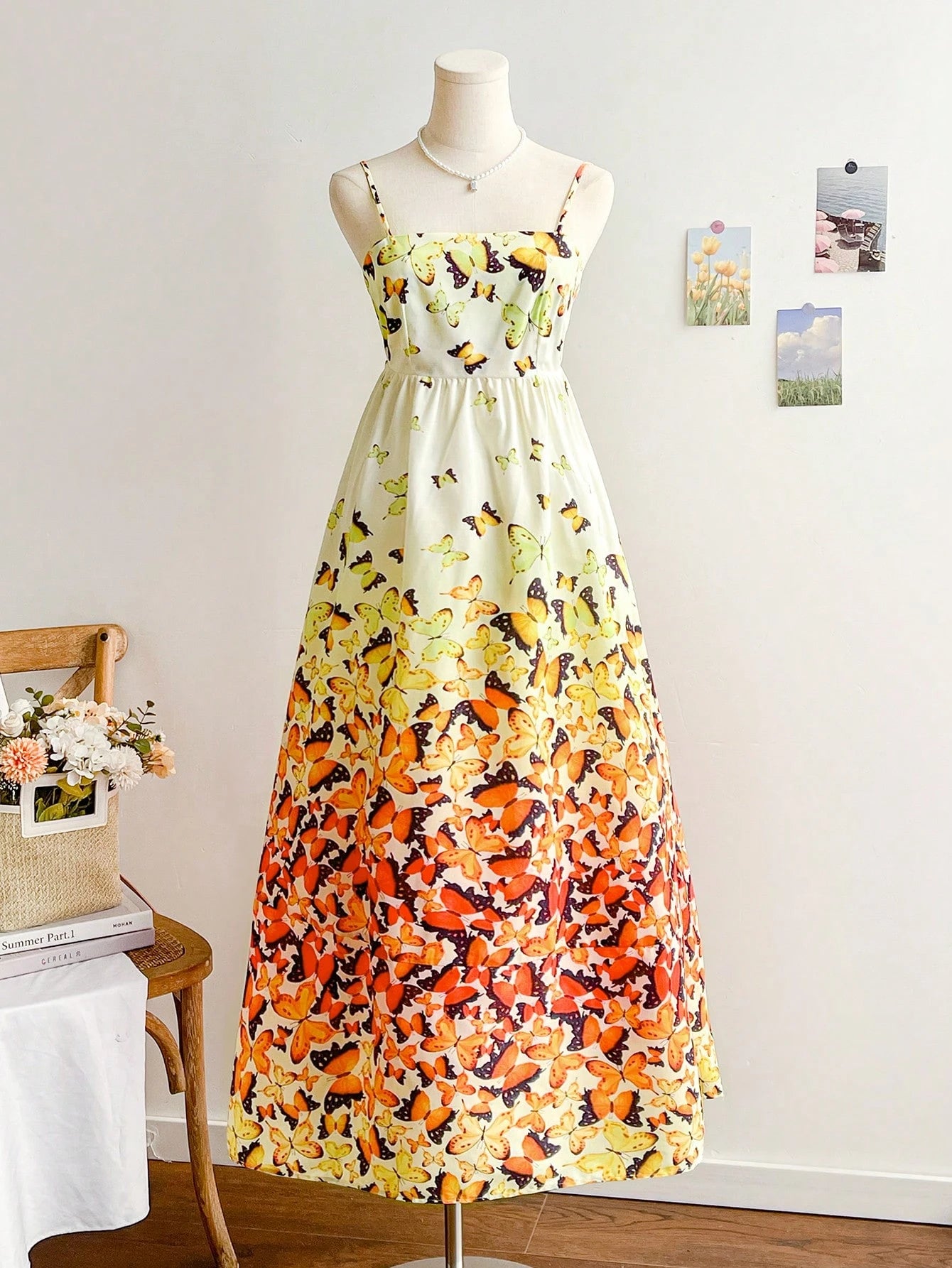 Vestido Longo Estampado – 100% Elegância e Leveza