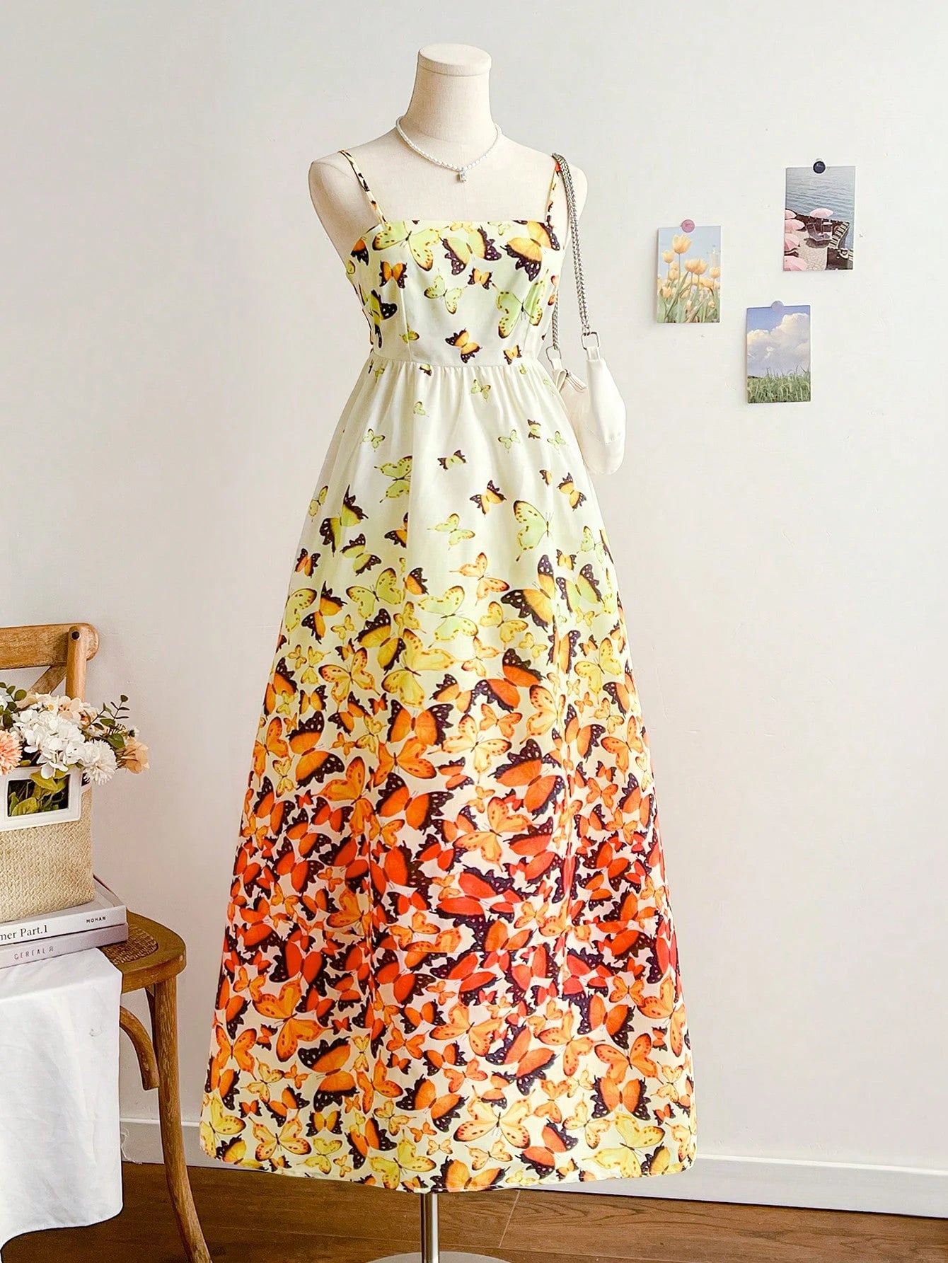 Vestido Longo Estampado – 100% Elegância e Leveza