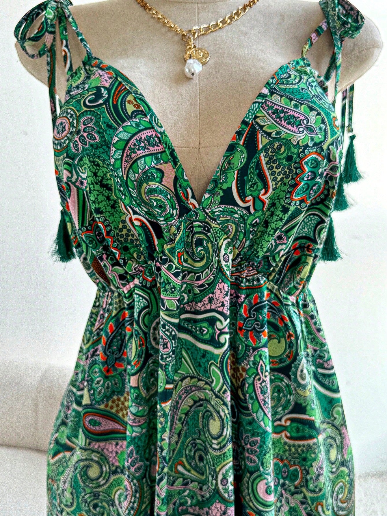 Vestido Midi Plus Size - Estilo Boho – Tamanhos G ao G4