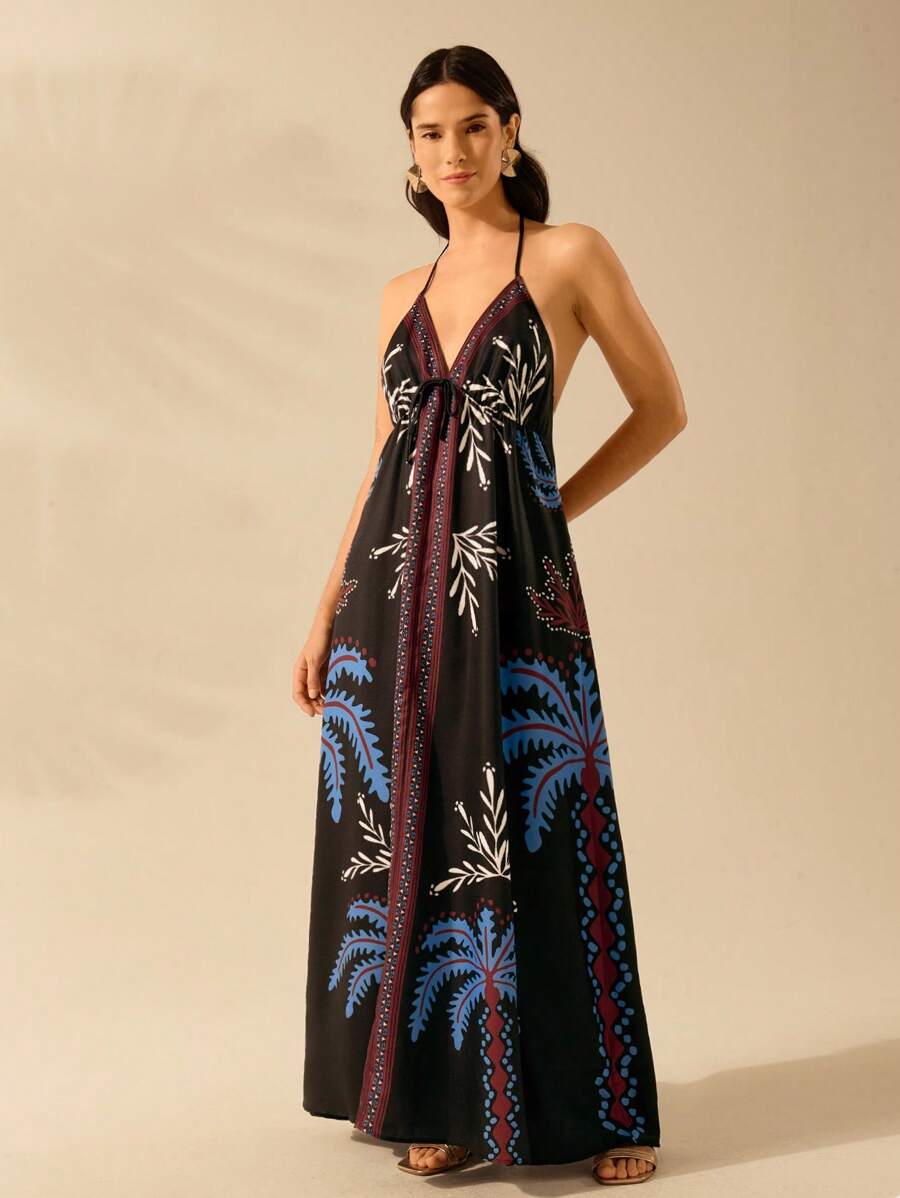 Vestido Longo Feminino Dengosa