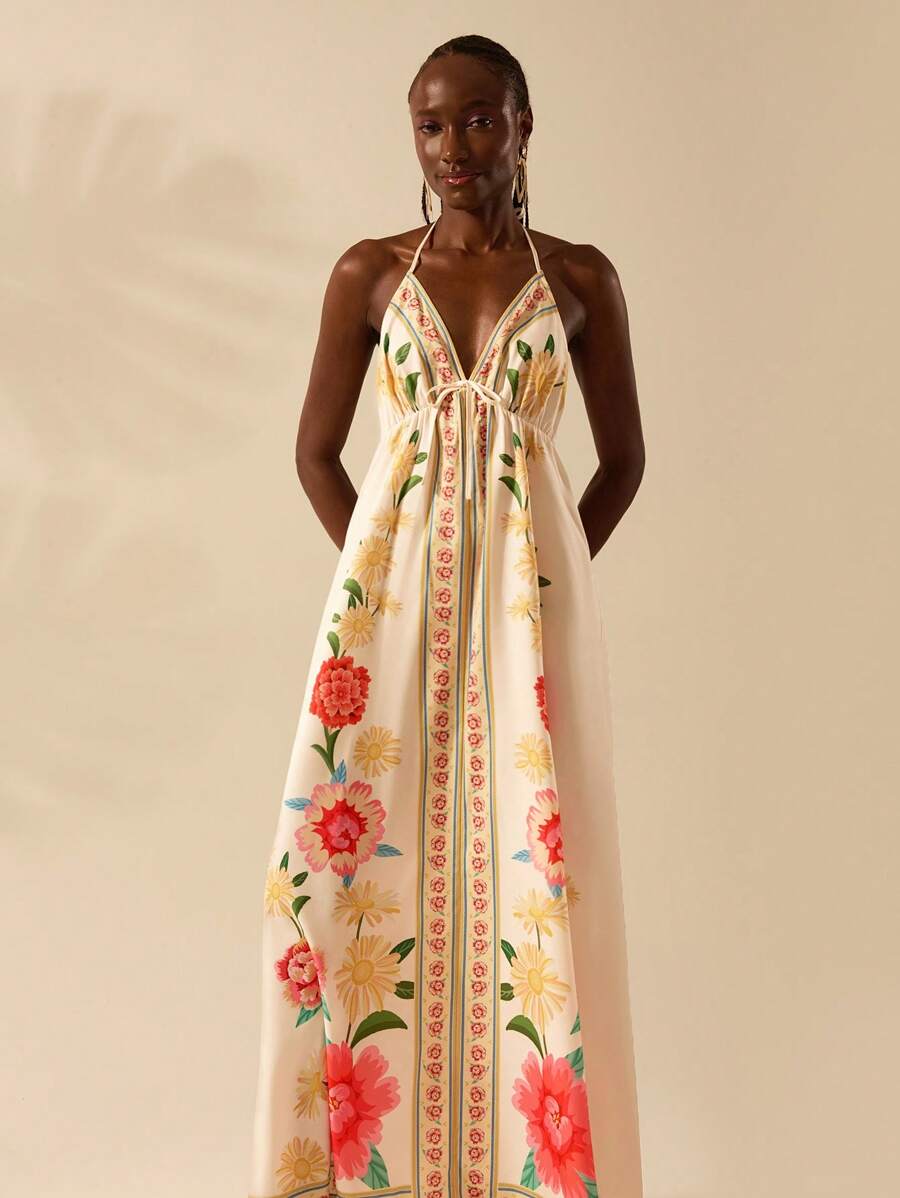 Vestido Longo Feminino Dengosa
