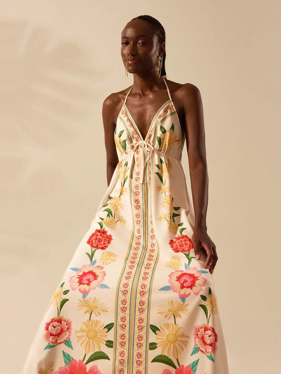 Vestido Longo Feminino Dengosa