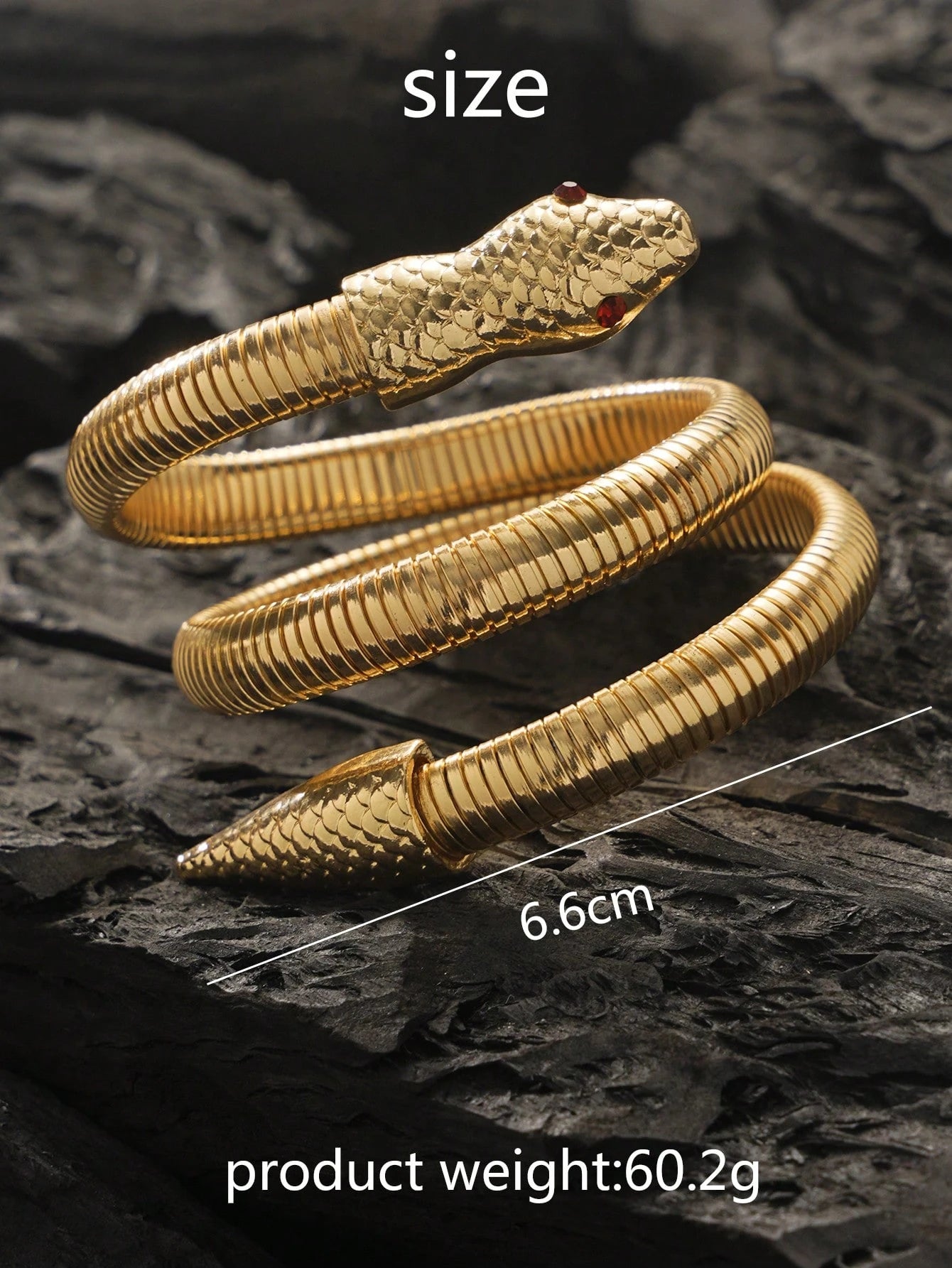 Pulseira feminina Cobra Entrelaçada – Dourado ou Prata | Estilo e Sofisticação