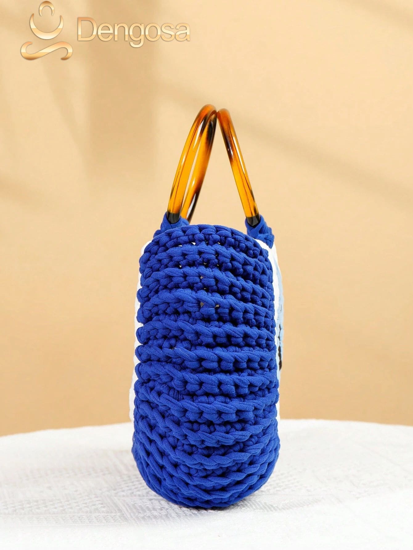 Bolsa de Crochê Olho Grego - 5 Cores e Design Exclusivo