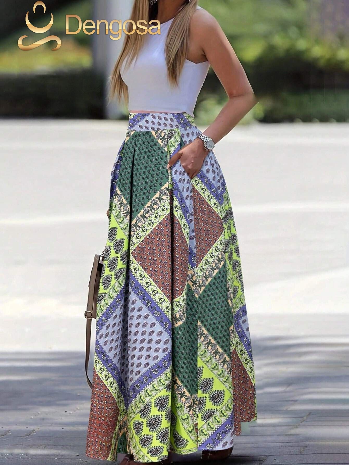 Saia Longa Boho | 3 Cores Exclusivas – Do P ao EG