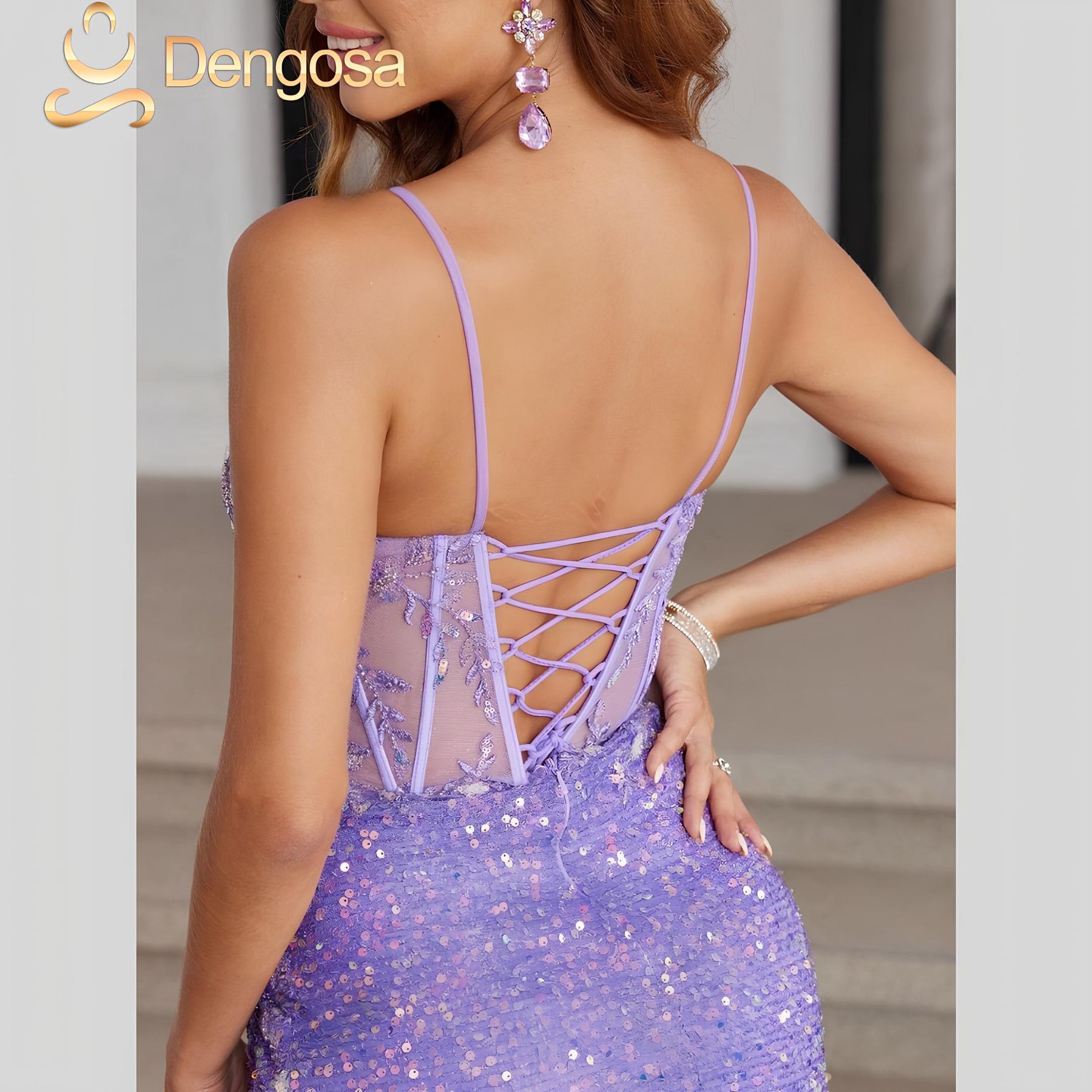 Vestido de Gala Luxuoso – 13 Cores Brilhantes!