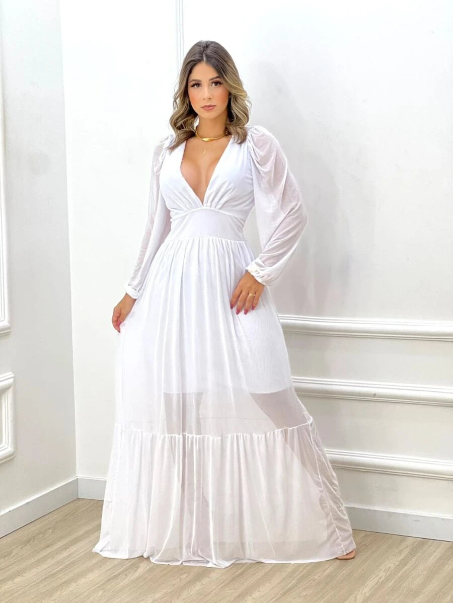 O Vestido Que Encanta e Hipnotiza - Ethereal Mint