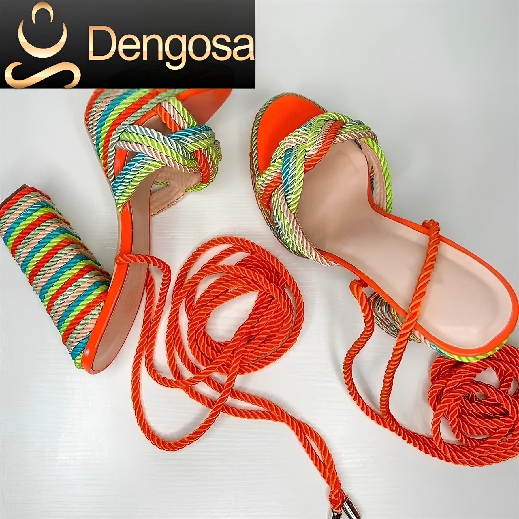 Sandália Plataforma Exclusiva – Estilo Europeu e Conforto em 12CM