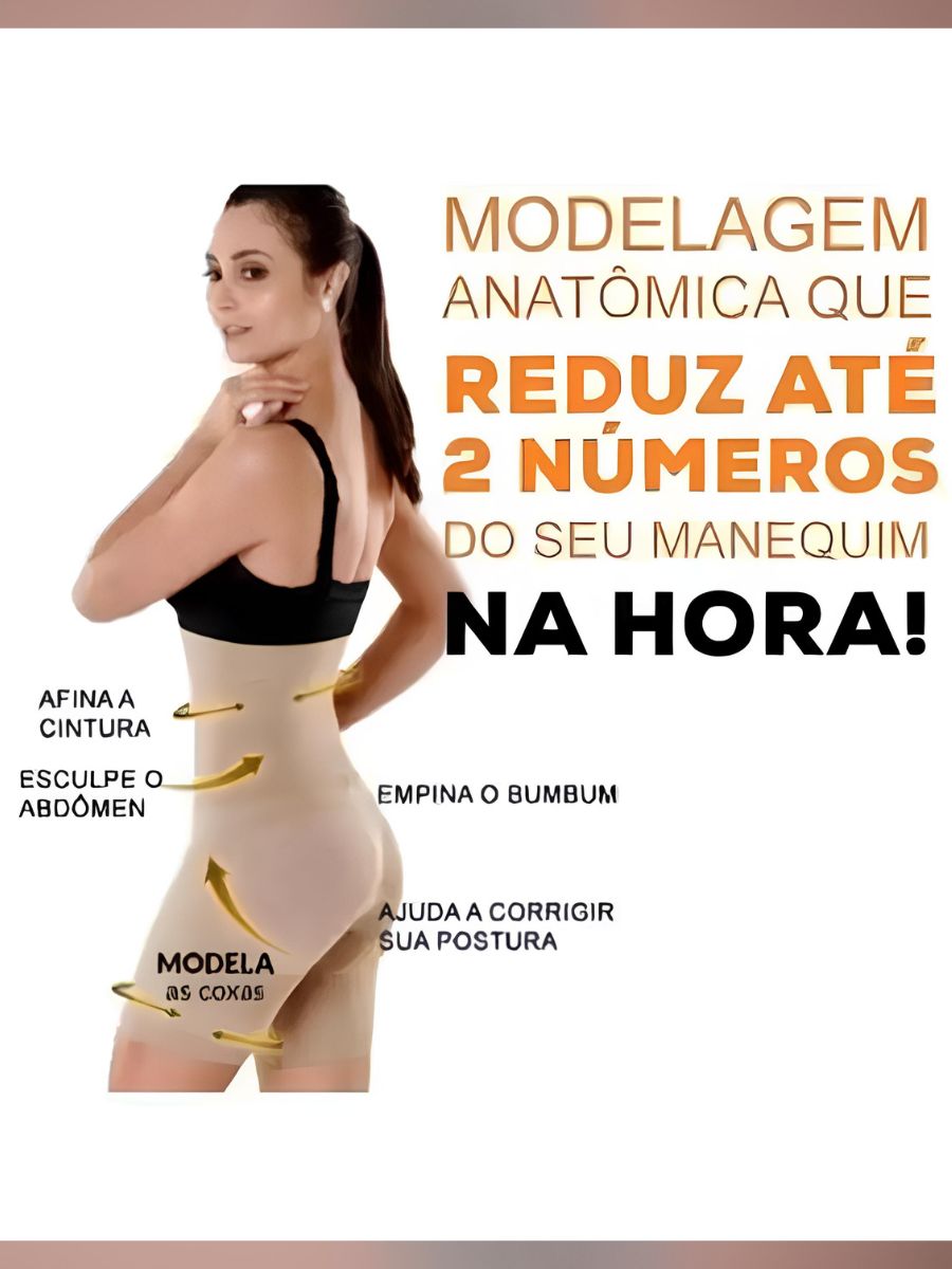 Cinta Modeladora com Fibra de Aço – Reduza Medidas Já!
