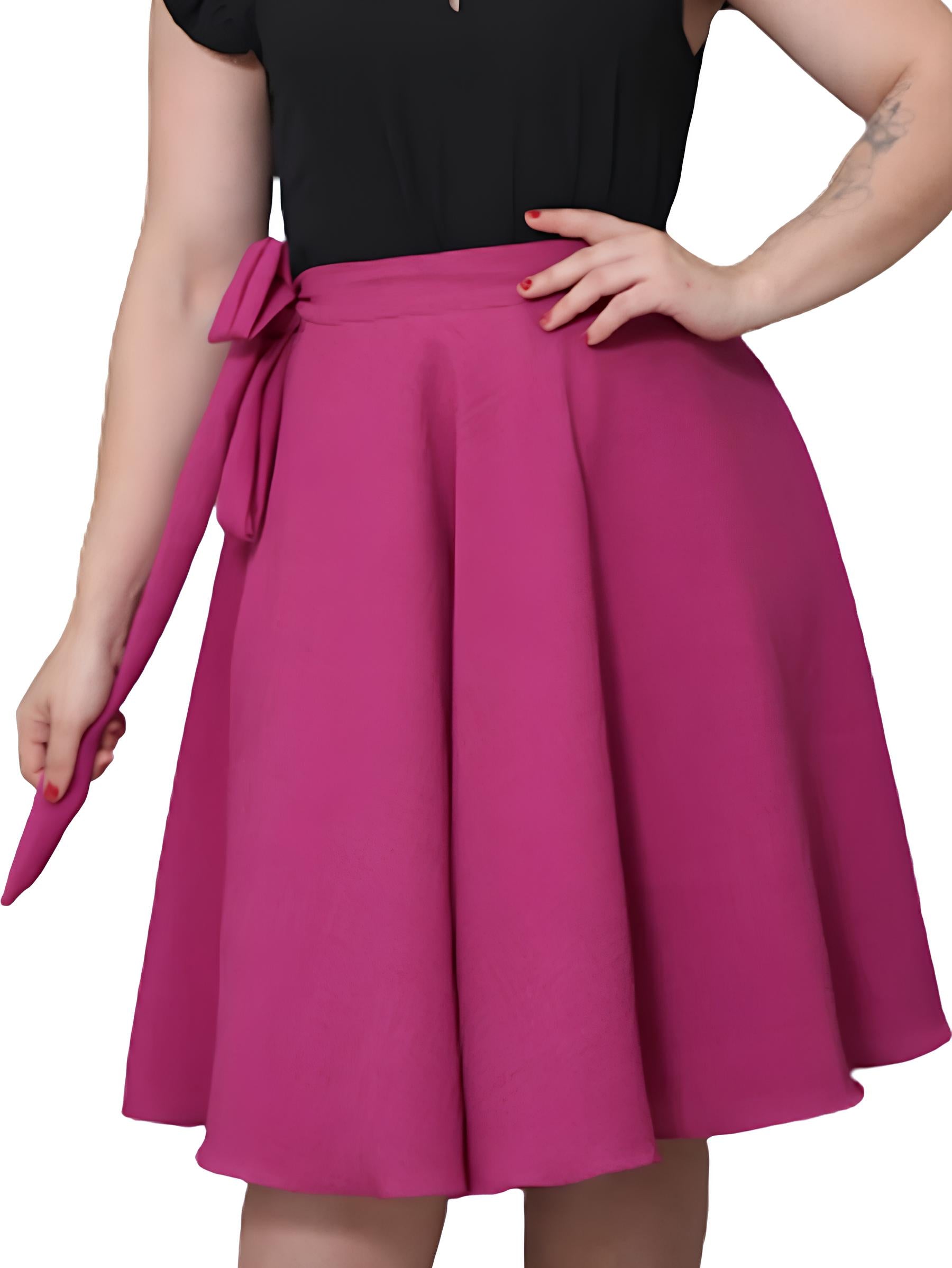 Saia Média Grace Midi