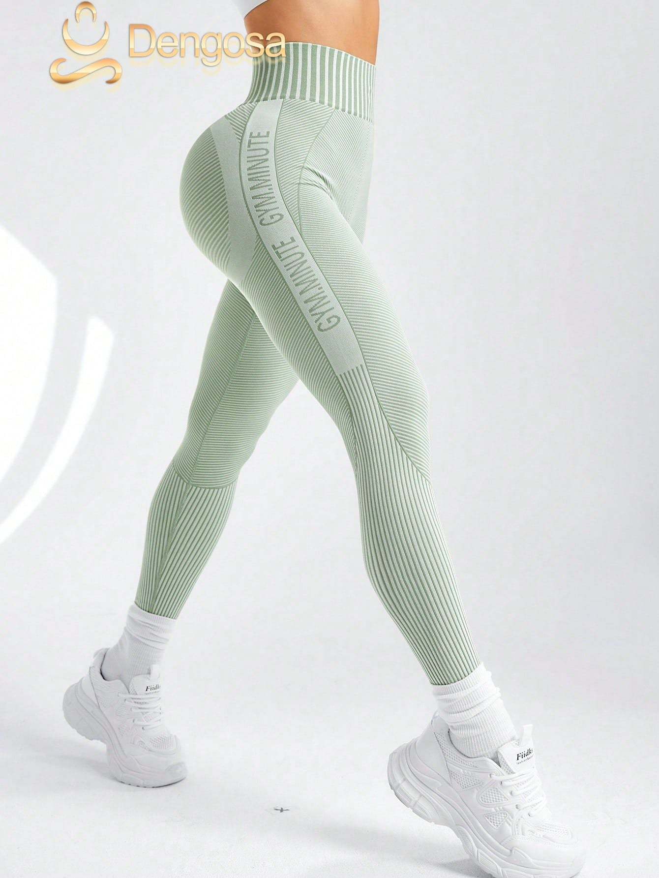 Calça Legging Feminina Sem Costura - Verde Oliva, 3 Tamanhos