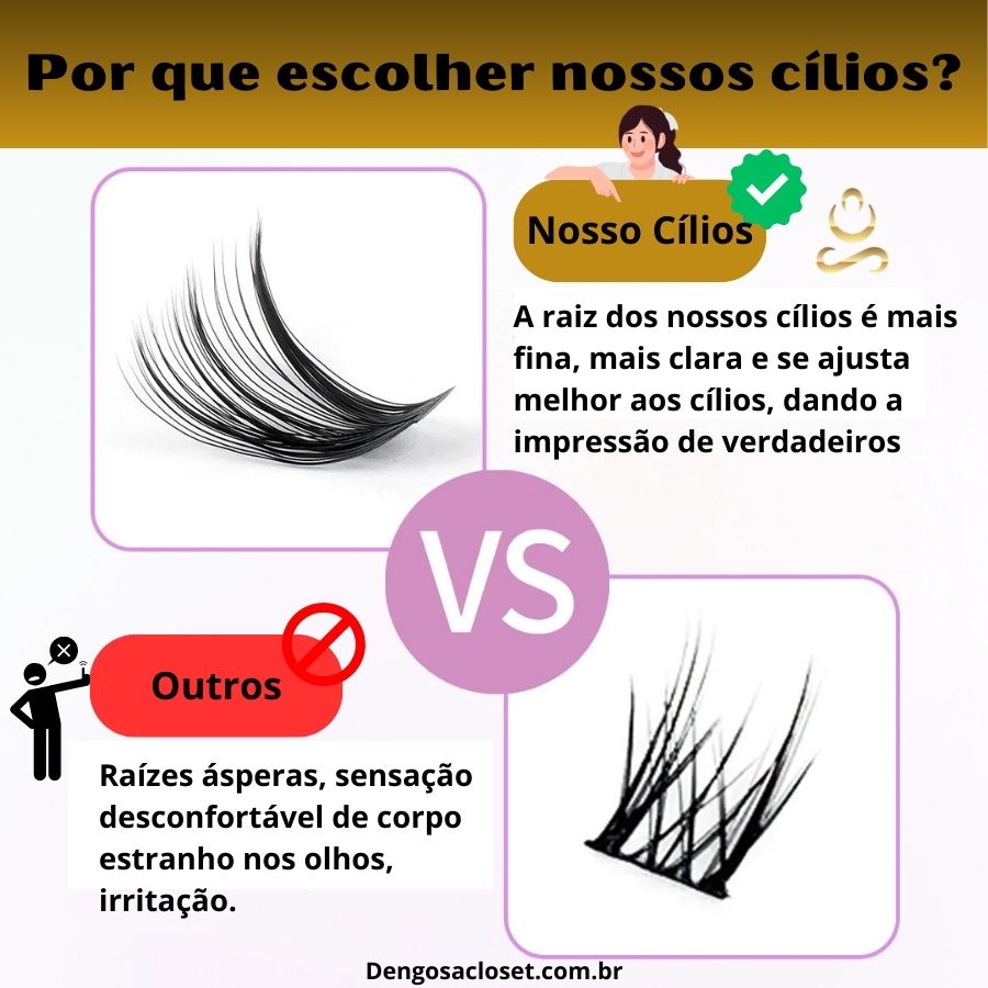 Extensão de Cílios: Transforme seu Olhar com o Conjunto Completo✨