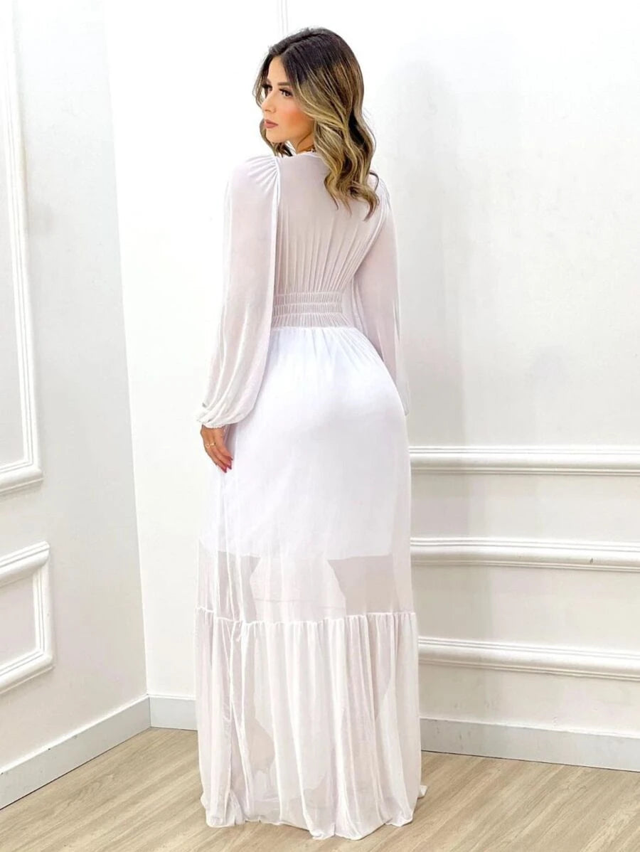 O Vestido Que Encanta e Hipnotiza - Ethereal Mint
