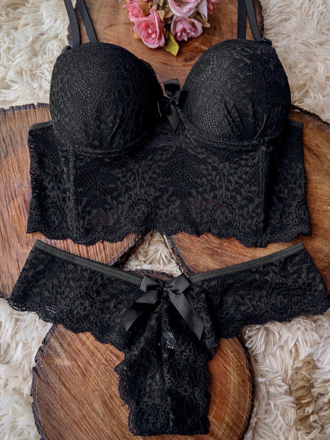 Conjunto Lingerie de Luxo – 7 Cores Sofisticadas | P ao GG