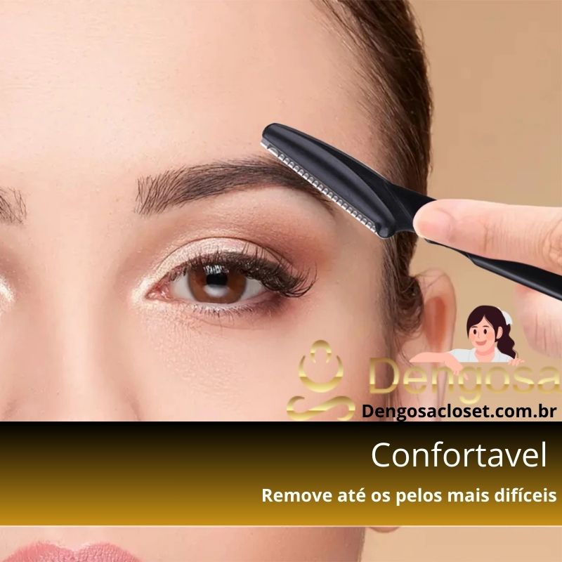 Navalha de Sobrancelha - Feitas por Profissionais, Para Profissionais! 🔹