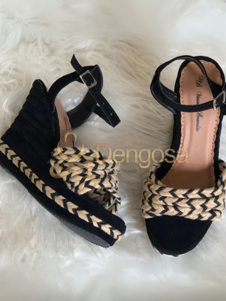 Salto feminino Trançado