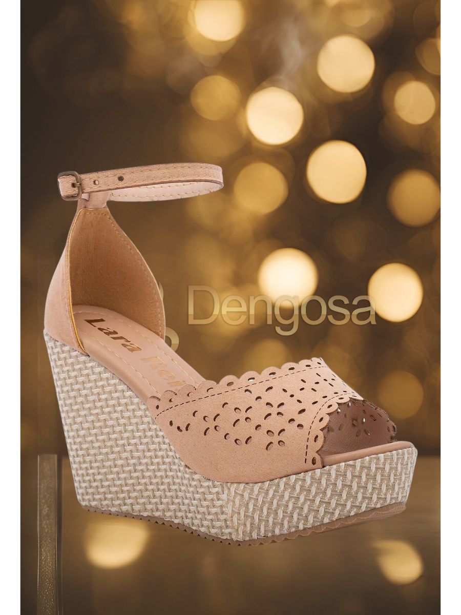 Salto alto plataforma feminino