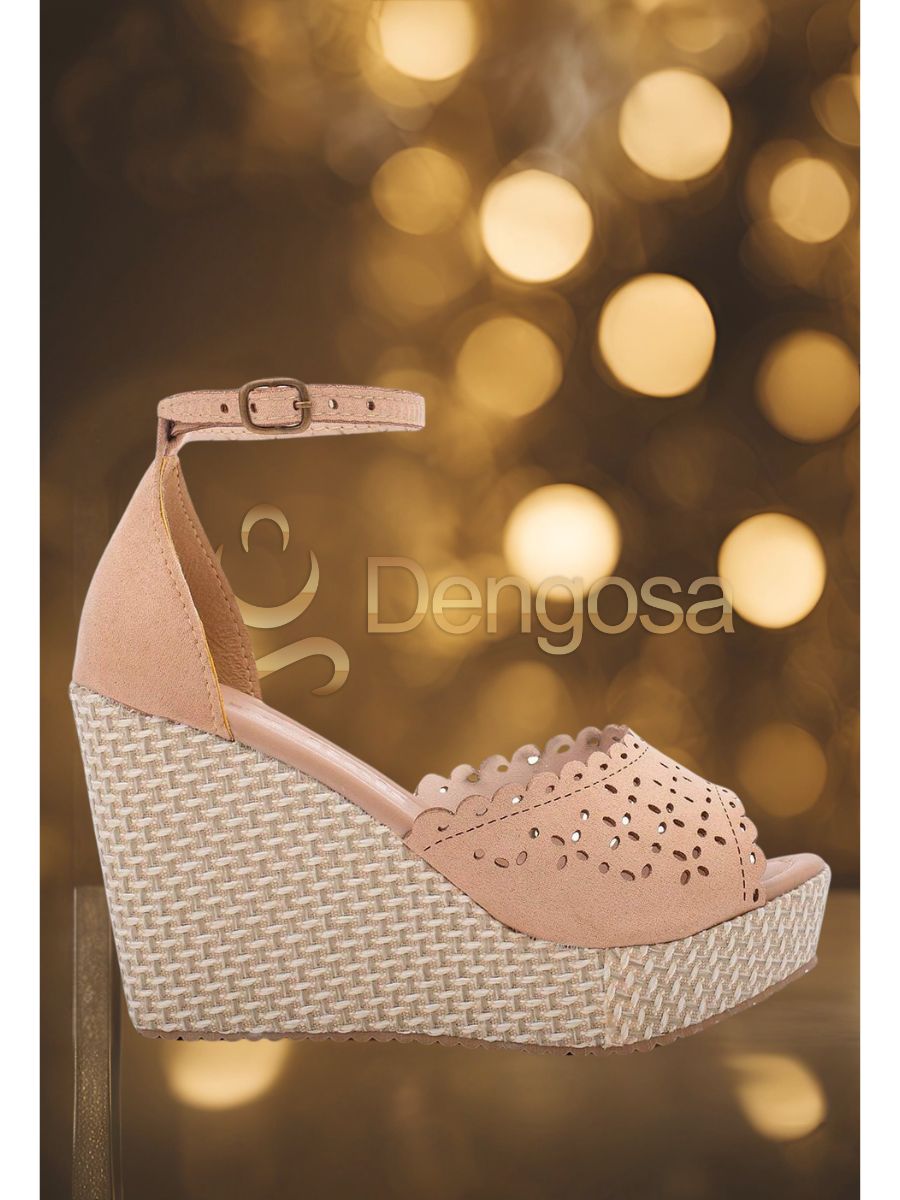 Salto alto plataforma feminino