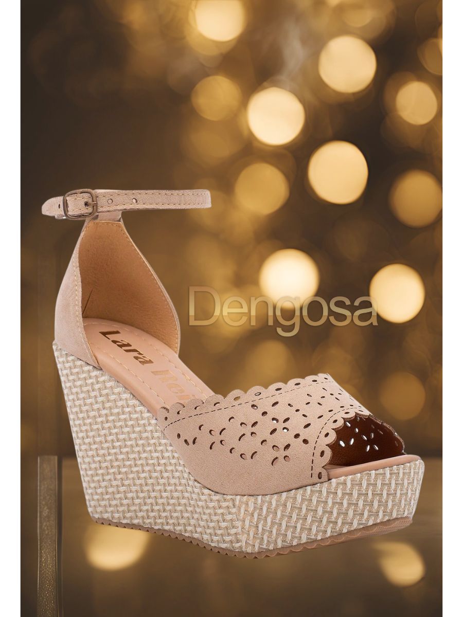 Salto alto plataforma feminino