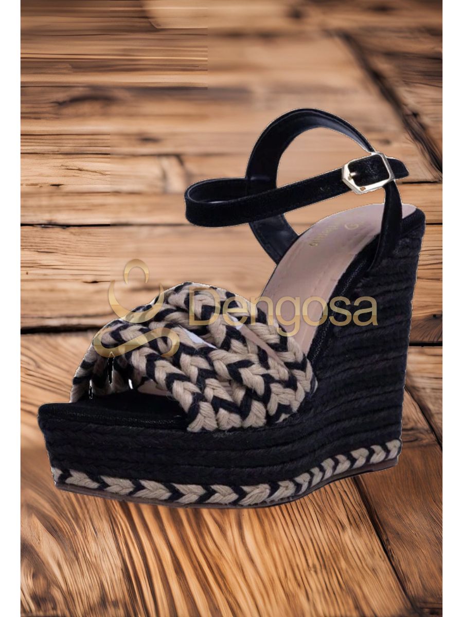 Salto feminino Trançado