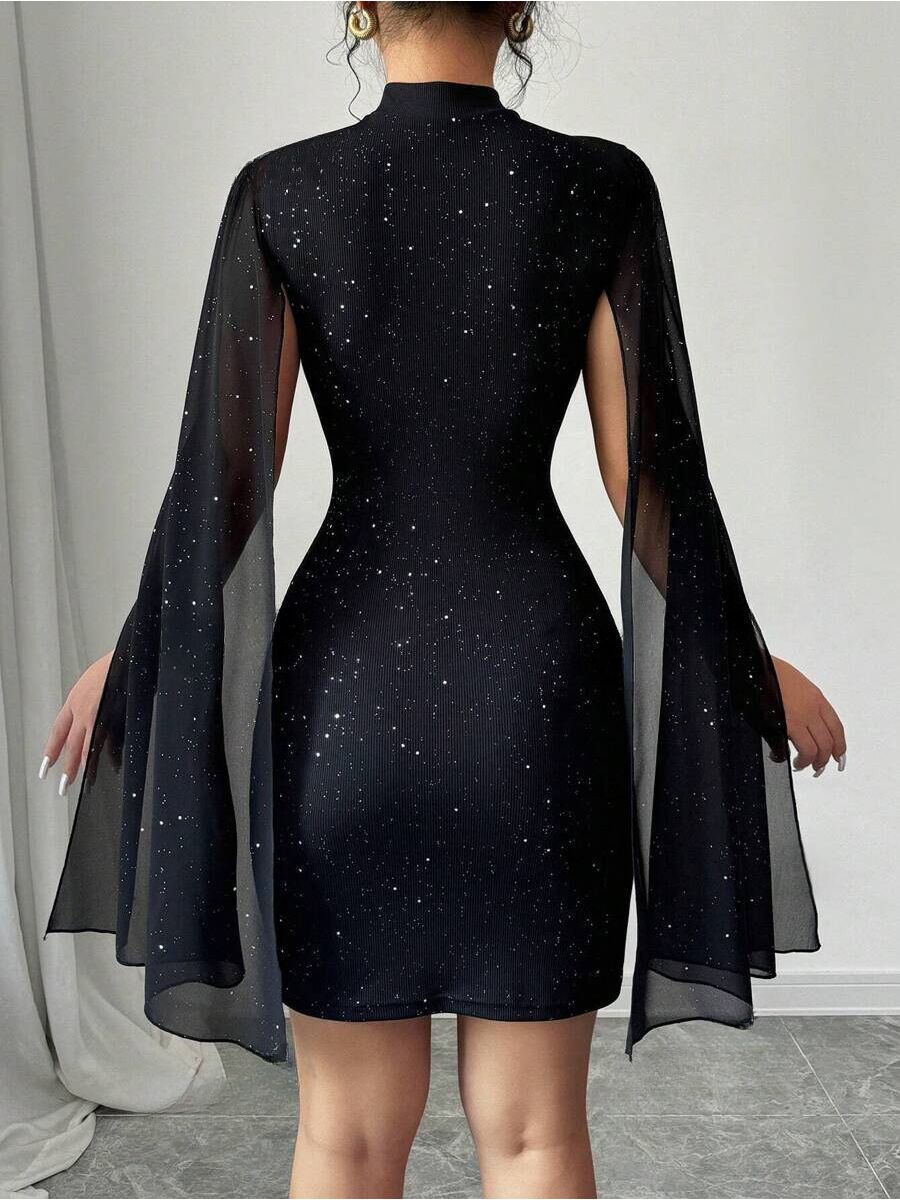 Vestido Curto Estrela do Céu - Brilhe Onde Quer Que Vá!