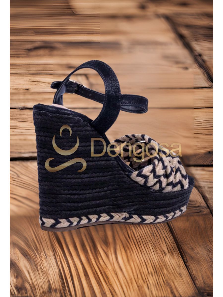 Salto feminino Trançado