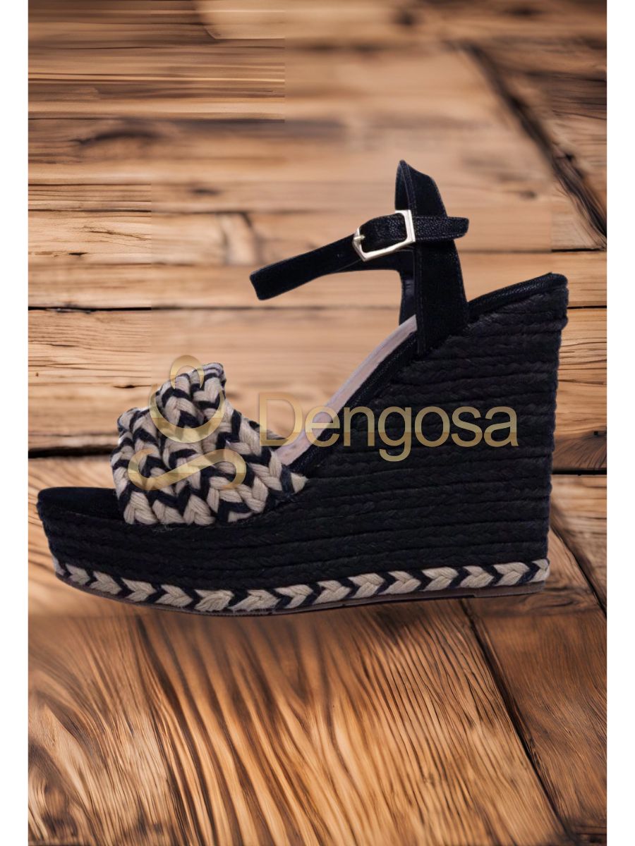 Salto feminino Trançado