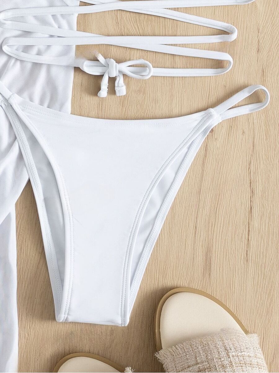 Conjunto Completo de Biquíni 4 em 1: O Look de Praia Perfeito