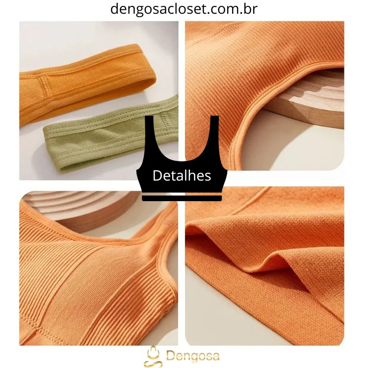 Sutiã Top Dengosa Confort Expect - Ideal para todas as mulheres!