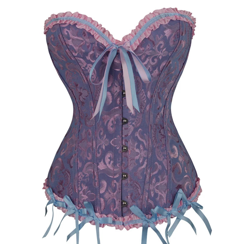 Espartilho Corset Modeladora Floral: Sofisticação, Elegância e Poder! 🌹