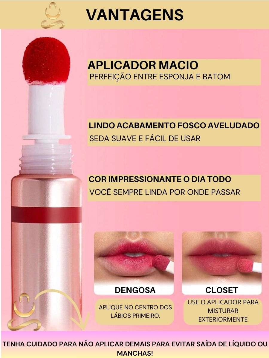 Batom matte Vegano Dengosa Sheglam: Beleza Ética em Cada Aplicação