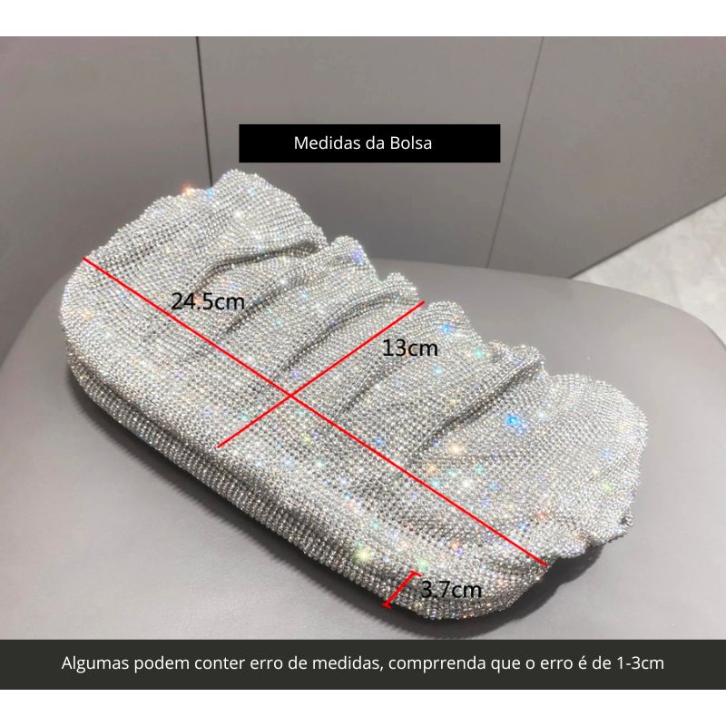 Bolsa de Luxo Estilo Dengosa – Exclusividade que Transborda Glamour! ✨🖤