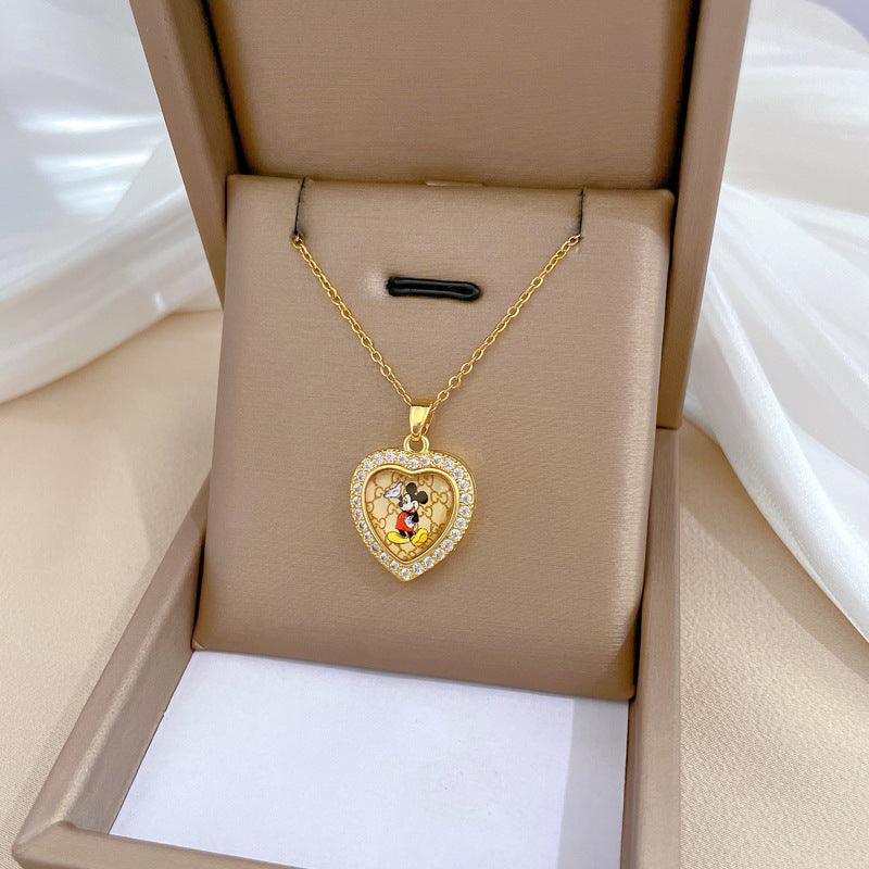Colar Encanto Disney - Mickey e Minnie