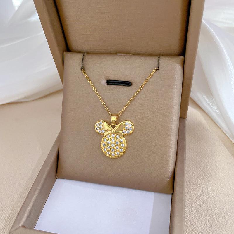 Colar Encanto Disney - Mickey e Minnie