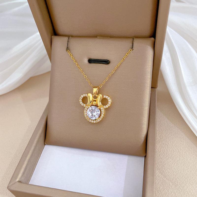 Colar Encanto Disney - Mickey e Minnie