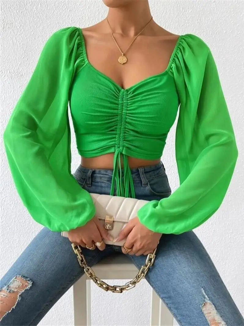 Cropped Manga Longa - Estilo e Conforto para Qualquer Ocasião