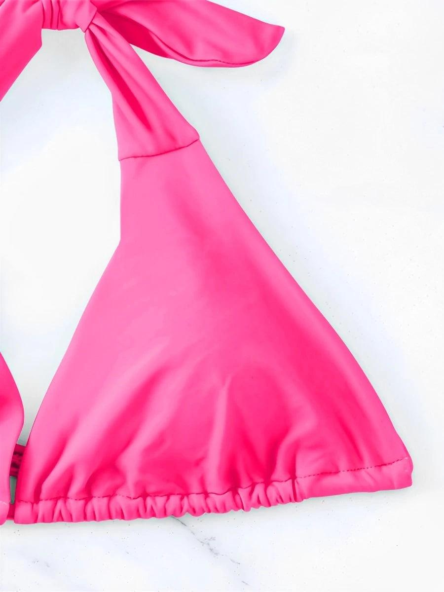 Conjunto de biquini com saida Glamour Summer – Elegância e Conforto para o Verão