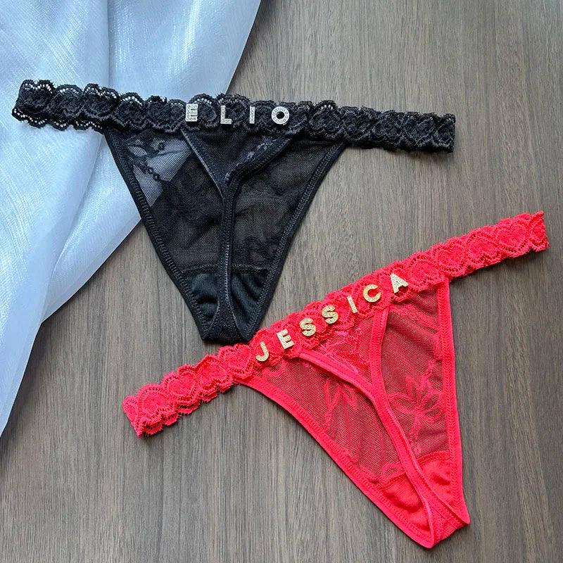 Calcinha Personalizada Sedução Pura 🔥