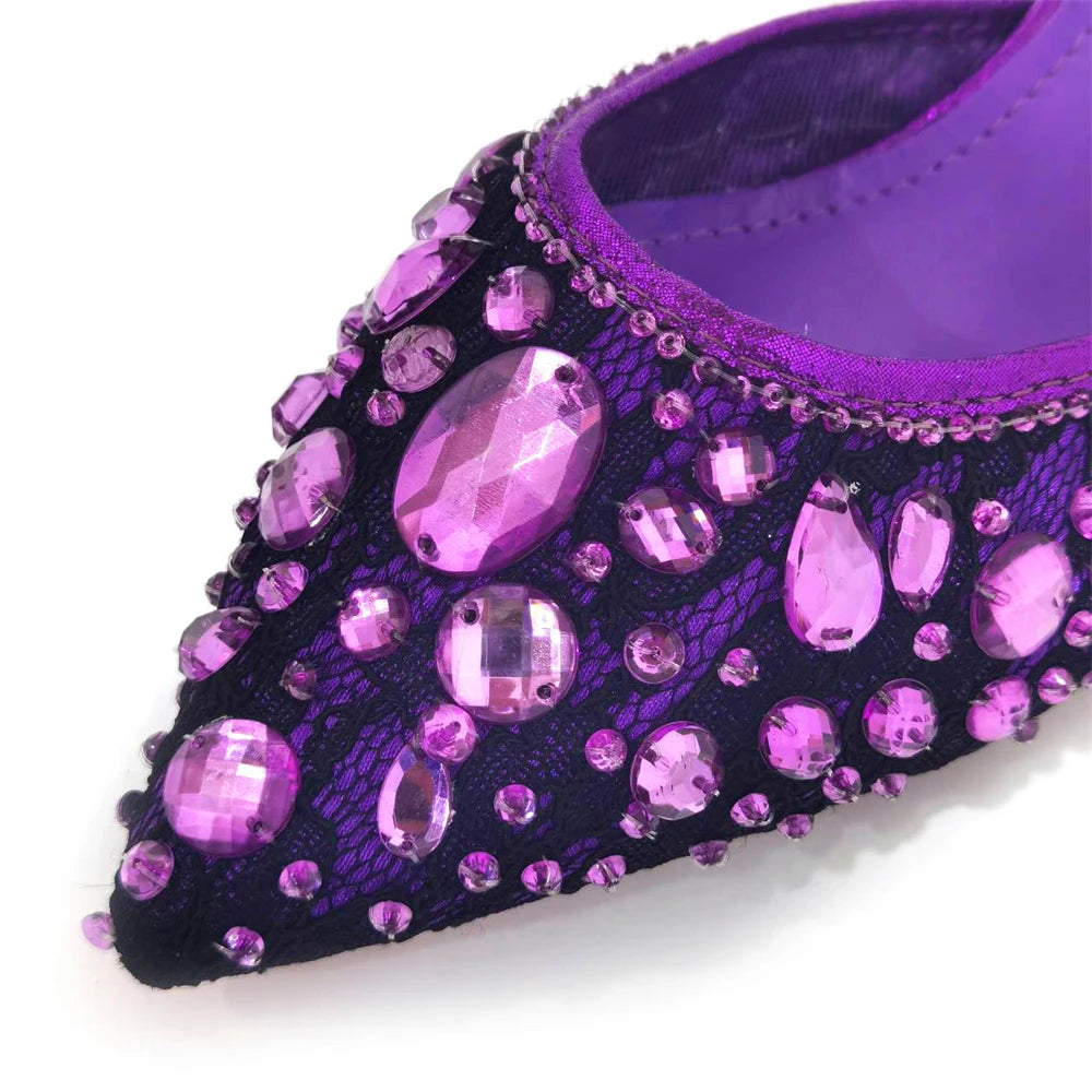 Sandália Estilo Scarpin Salto Quadrado Luxo | 7 Cores Exclusivas