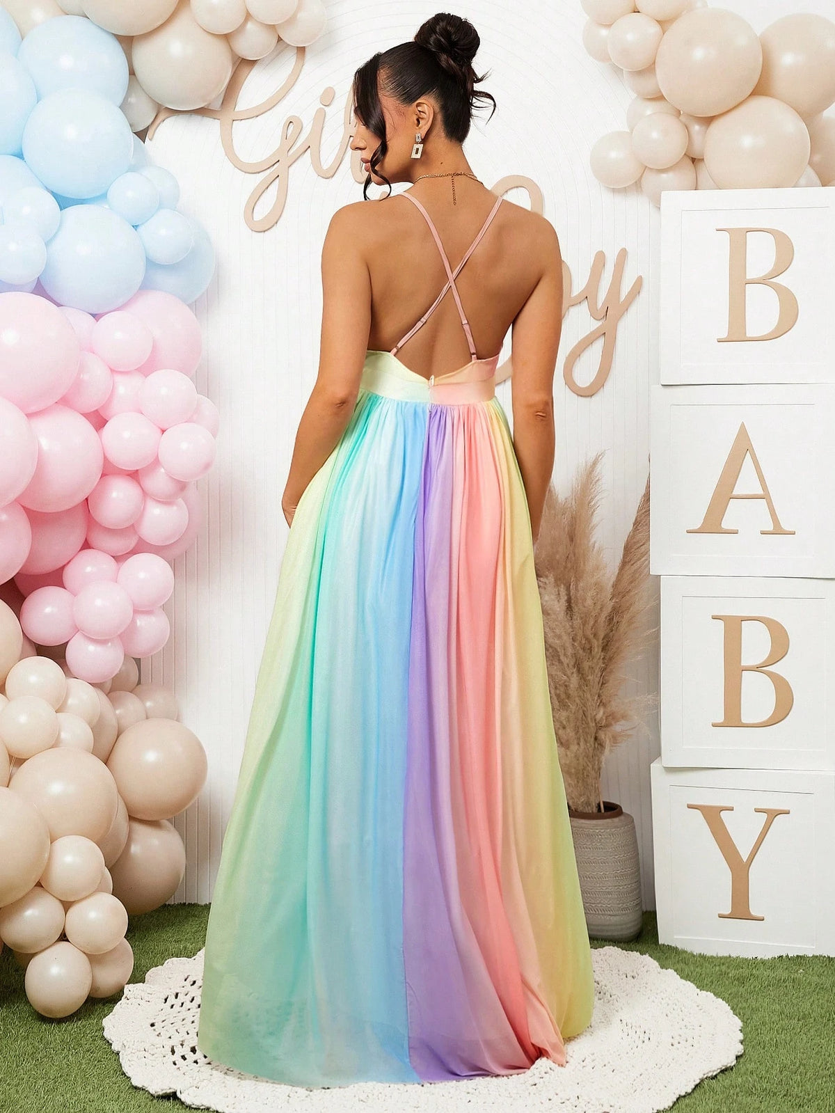 Vestido Gestante Longo – Conforto e Estilo em 1 Peça!