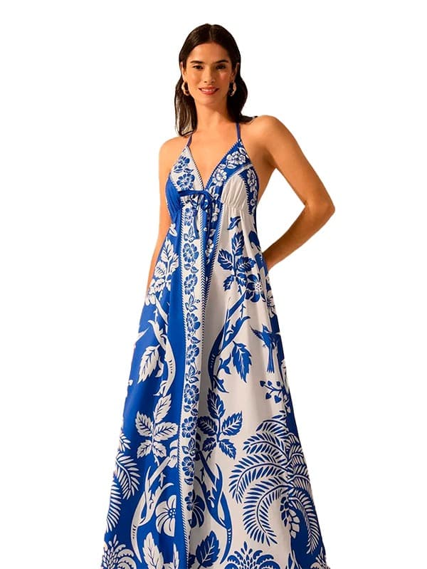 Vestido Longo Feminino Dengosa