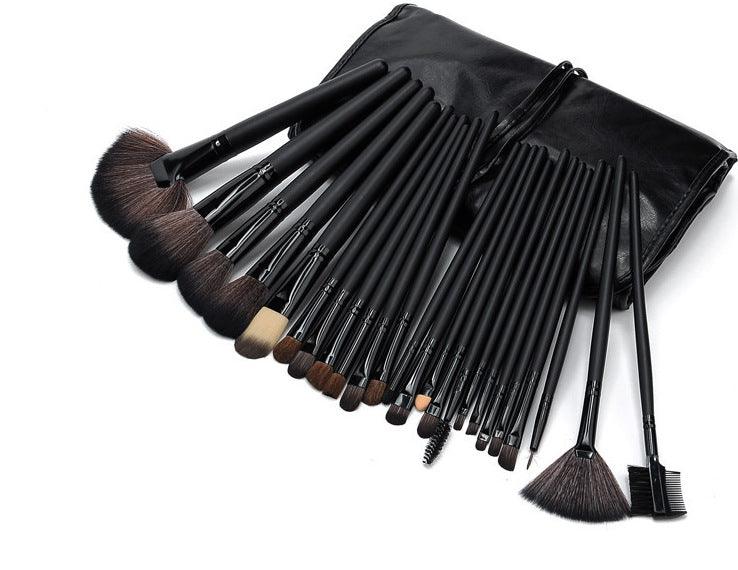 Kit 32 pincéis de maquiagem profissional + Bolsa de brinde