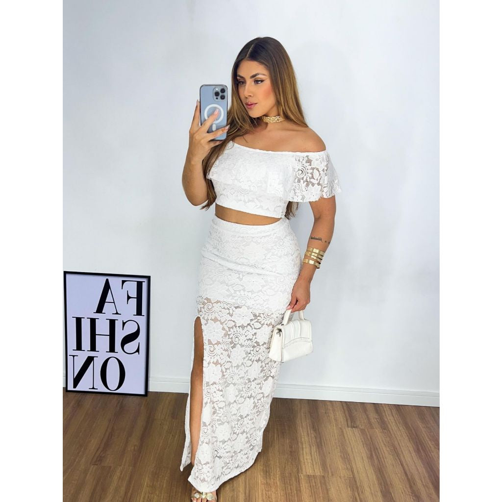 Conjunto Luminous Set: O Look Que Une Sofisticação e Frescor Para o Réveillon e Verão!