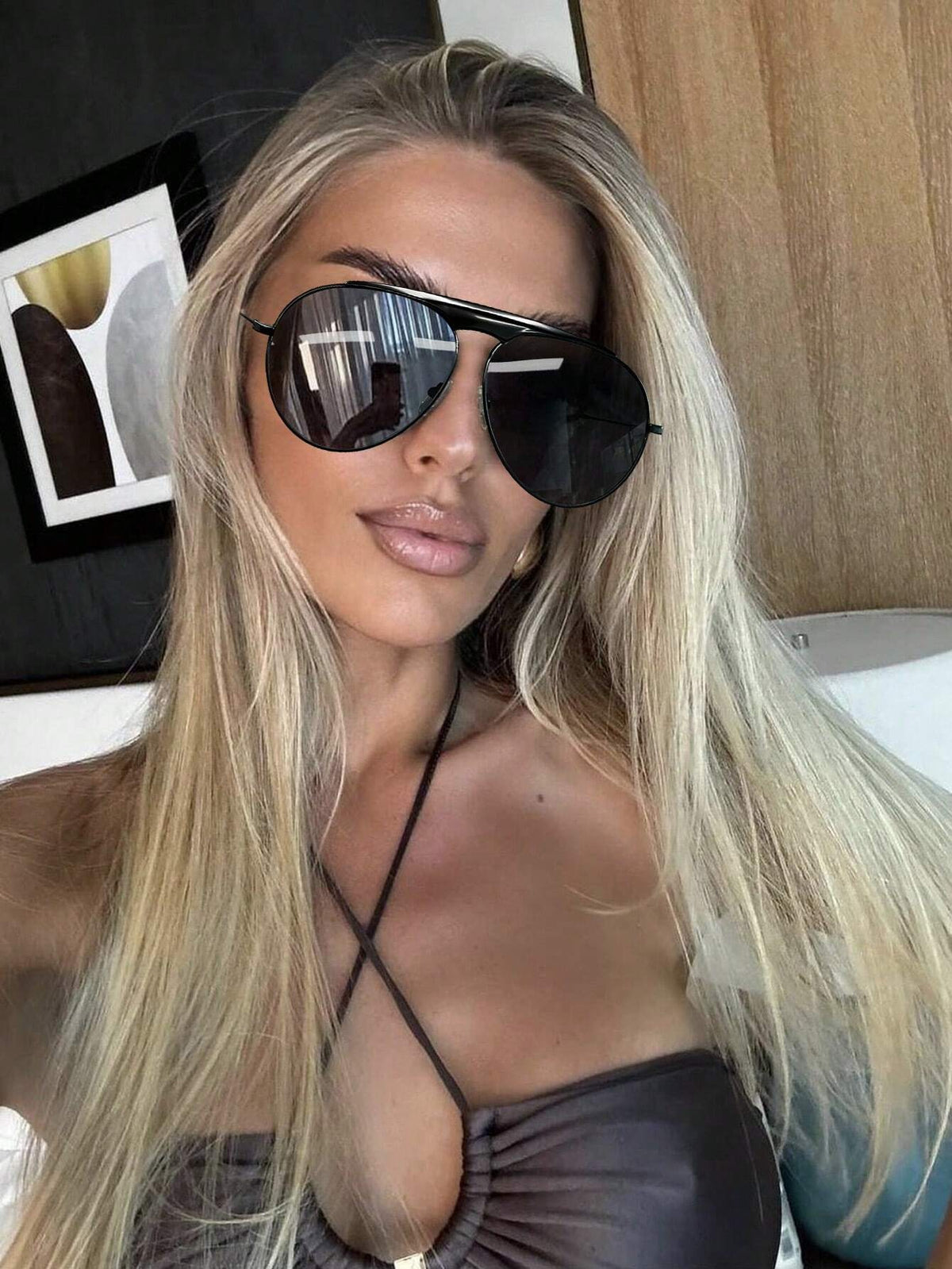 Óculos Feminino Retrô Y2K – Armação Metálica | 4 Cores