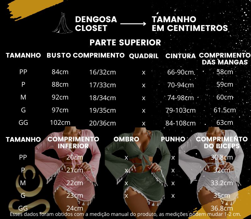 Conjunto Completo de Biquíni 4 em 1: O Look de Praia Perfeito