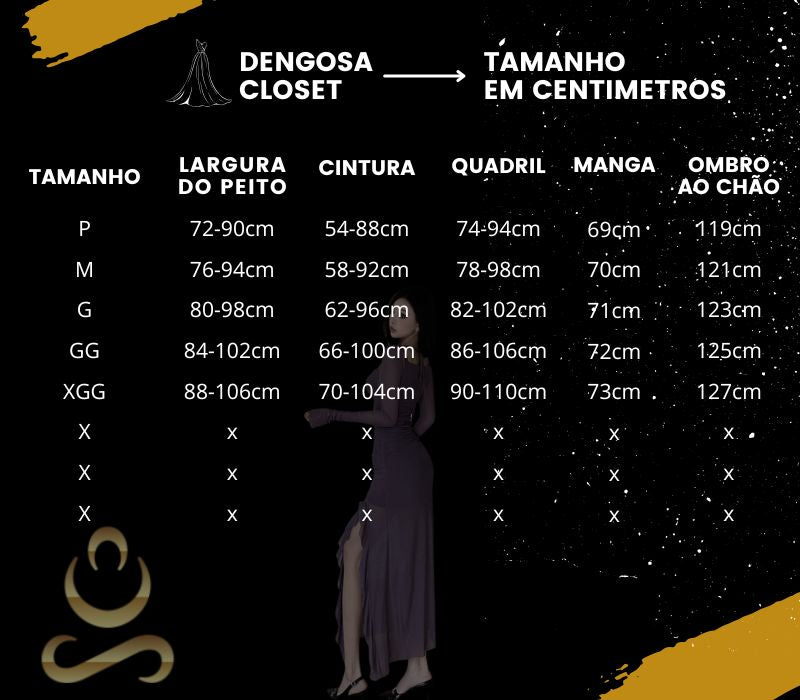Vestido Dama da Noite