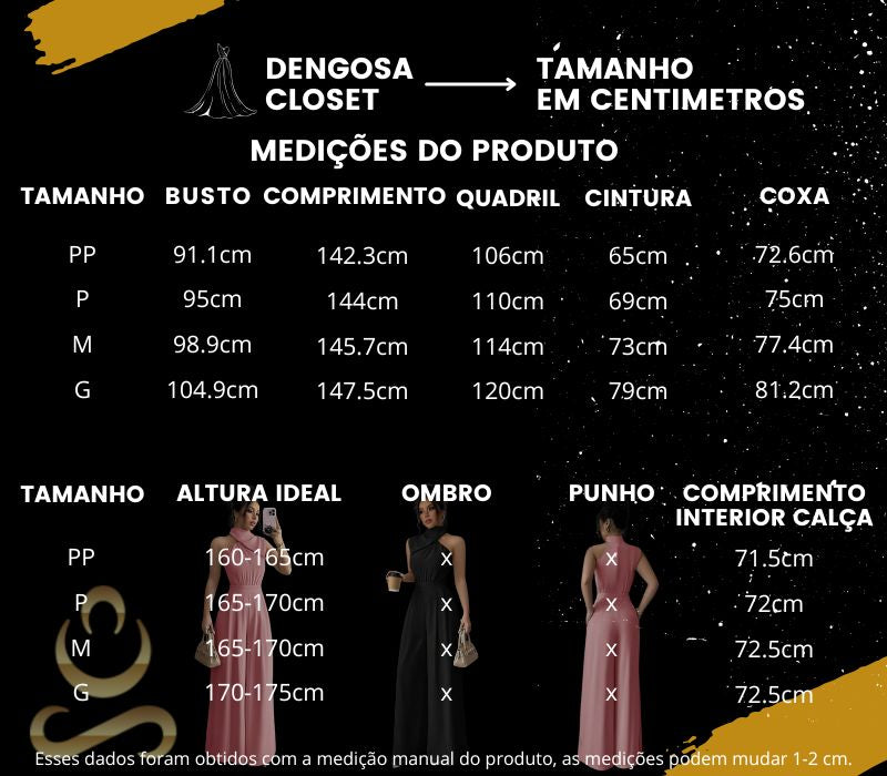 Macacão Palazzo Elegance: Sofisticação e Estilo em uma Única Peça