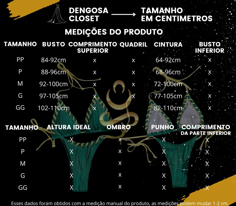 Biquíni feminino Perfect Fit