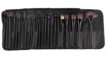 Kit 32 pincéis de maquiagem profissional + Bolsa de brinde